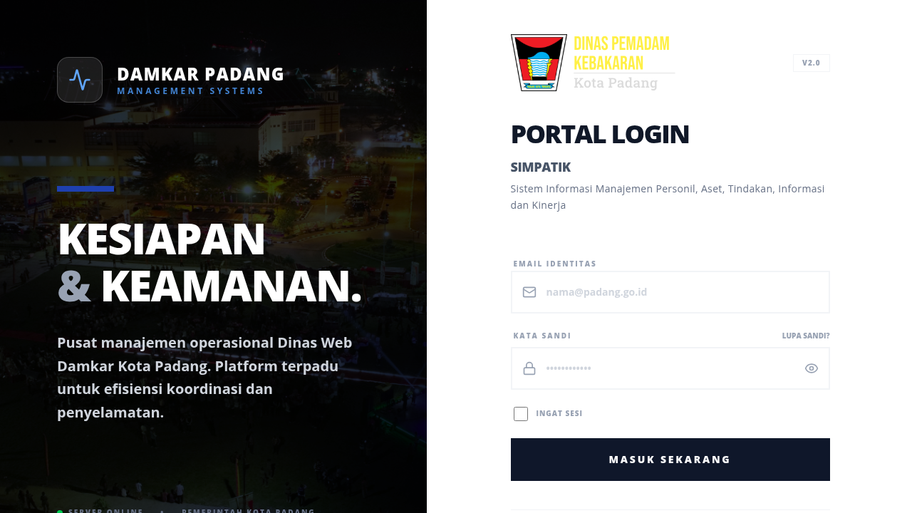 Preview web-damkar